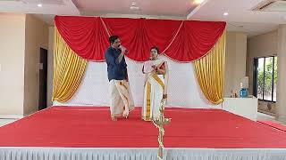 Duet Song by Shobith amp Rowena Telangana bommalu on Karaoke track [upl. by Neehsuan]