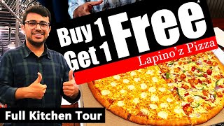 Best Pizza Offer Buy 1 get 1 Free  Discover the Secrets of Lapinoz Pizza Full Tour [upl. by Aluor]