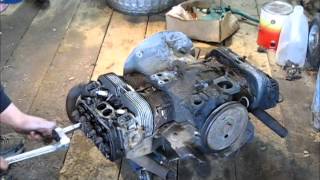 Old Stuck VW motor what to do [upl. by Nelli]