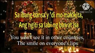 Sa Araw ng Pasko Karaoke Version with Subtitles [upl. by Krause]