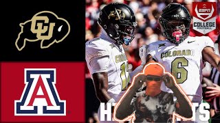 Colorado vs ArizonaFootball Highlights [upl. by Brick]