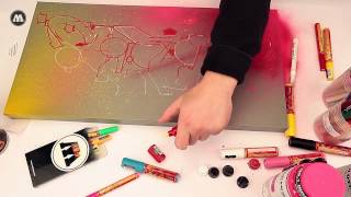 Маркеры MOLOTOW ONE4ALL [upl. by Adlee]