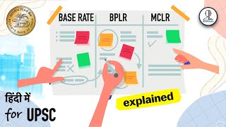 Base rate amp BPLR  Indian Economy for UPSC [upl. by Francene]