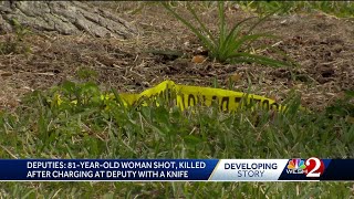 Sheriff Sumter County deputy shoots kills distressed woman who lunged at him with knife [upl. by Daye]