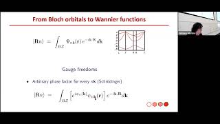 Wannier functions  Nicola Marzari [upl. by Ttegdirb]