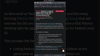Fedora KDE deviendra une édition principale dès Fedora 42 [upl. by Tupler]