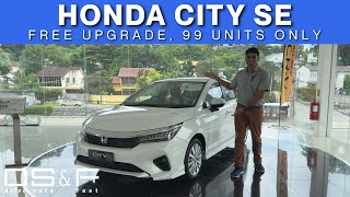 2024 Honda City 15 V Special Edition SE  A Limited Small quotFree Upgradequot For HighSpec Buyers [upl. by Leinahtam]