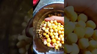 Motorer Ghugni Recipe 😁 Onek Diner Video Aajke Upload Korlam cooking bariteyoutubeshortsrecipe [upl. by Hannahsohs422]