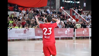 Antenore vs Futsal Giorgione intervista a Jacopo Rizzi [upl. by Ahsinauq149]