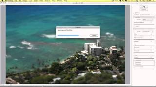 Creating a tiltshift effect using Photoshop CS5 HD [upl. by Gasper560]