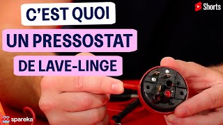 Cest quoi un pressostat de lave linge  Démontage explication et test [upl. by Nah776]