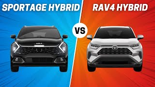 2024 Kia Sportage Hybrid Vs 2024 Toyota RAV4 Hybrid [upl. by Myles923]