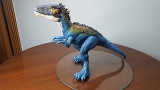 Best Toys for Kids  CARCHARODONTOSAURUS REVIEW Mattel Jurassic World Dino Escape Mega Destroyers [upl. by Jemy]