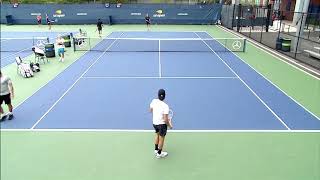 Dominic Thiem practice session  2020 US Open [upl. by Ailina606]