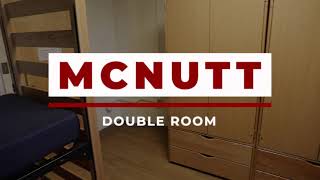 Indiana University McNutt Quadrangle Double Room Tour [upl. by Lopes547]