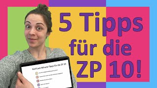 ZP 10 NRW 2022  Meine 5 besten Tipps  So bekommst du möglichst viele Punkte [upl. by Remoh]