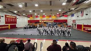 Workman High School Indoor Marching Band  Woodbridge High School WGASC Competition [upl. by Yelac]