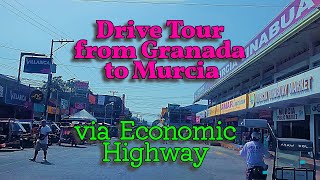 Drive Tour from Barangay Granada to Murcia Via Bacolods Economic Highway  Negros Roadtrips [upl. by Nnaharas764]