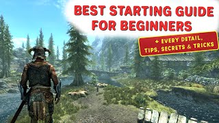 Best Starting Guide 2024  Skyrim Anniversary Edition  Every Detail Tips Secrets Tricks and MORE [upl. by Akina]