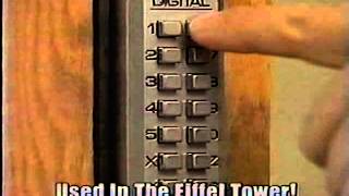 How to Install Lockey Keyless Entry Lock [upl. by Oicafinob419]