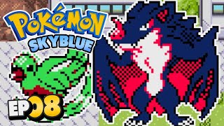 Pokemon Sky Blue Part 8 THE NEW RETRO WORLD Rom Hack Gameplay Walkthrough [upl. by Ellerrad]