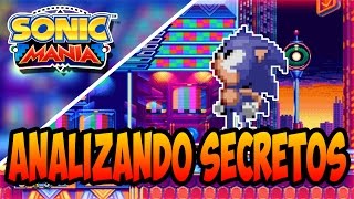 SEGA EASTER EGGS Y SECRETOS  TRAILER SONIC MANIA [upl. by Atiuqan]