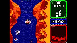 Gameplay  1738 Toobin Gameboy Color  73 [upl. by Anitsua403]