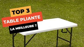 🔥 TOP 3  Meilleure Table Pliante 2023 [upl. by Nevad202]