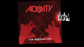 ACRIDITY  Vigilante  Thrash Metal USA [upl. by Paryavi]