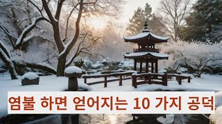 염불 하면 얻어지는 10 가지 대단한 공덕 [upl. by Redan913]