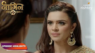 Naagin S2  नागिन S2  Episodic Highlights  Ep 13  15 [upl. by Ainirtak]