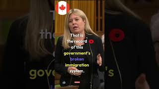 MP Michelle Rempel Garner Criticizes Liberal Government for Immigration System Failures [upl. by Darees913]