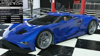 GTA 5  Past DLC Vehicle Customization  Vapid FMJ Ford GT [upl. by Hearn]