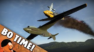 War Thunder  Soviet P40E1 quotWhen The Germans Go Lowquot [upl. by Ariak703]