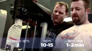 KRIS GETHIN TRAINING WITH NEIL HILL  LEG DESTRUCTION Y3T DTP [upl. by Oech]