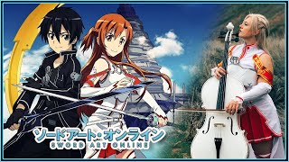 Swordland Sword Art Online Cello Cover  EPIC Orchestra Version [upl. by Anilah]