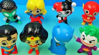 2024 DC JUSTICE LEAGUE set of 8 BURGER KING MINI FIGURE COLLECTIBLES VIDEO REVIEW [upl. by Daria]