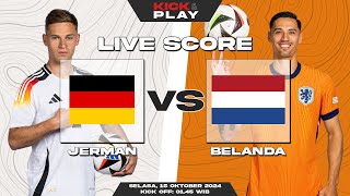 🔴 Germany vs Netherlands  UEFA Nations League  LIVE SCORE [upl. by Eupheemia890]