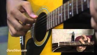 Learn Fingerstyle Guitar  Kau Ilhamku Intro [upl. by Daniele234]