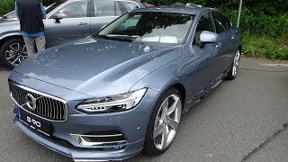 2017 Volvo S90 AWD Inscription  Exterior and Interior  autoMOBIL Tübingen 2017 [upl. by Esinnej]