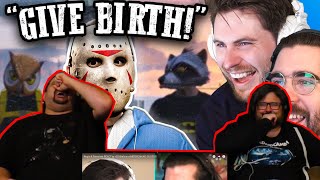 Nogla amp Terroriser REACT to H2ODelirious MISSPEAKING QUOTES  RENEGADES REACT [upl. by Werdnaed443]