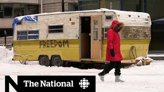 Ottawa cleans up from protests as police move to clear supply camp [upl. by Uchida]