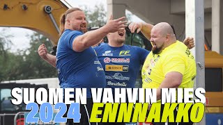 Suomen Vahvin Mies 2024  Ennakko [upl. by Lahcar]