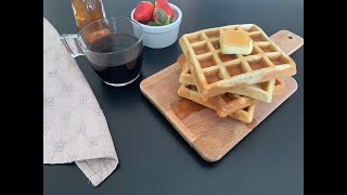 WAFFLES SIN MANTEQUILLA [upl. by Androw58]