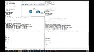 Network Security demo cisco router configuration for site to site IPSEC VPN using packet tracer [upl. by Agustin]