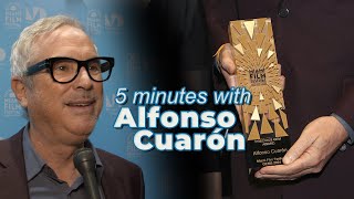 Five minutes with Alfonso Cuarón [upl. by Eahsed]