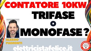 175 Contatore da 10 kW monofase o trifase [upl. by Biel76]