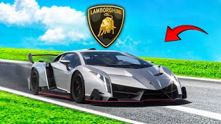 کمیاب ترین لامبورگینی 🤤 Lamborghini VENENO 🔥 [upl. by Ahsla]