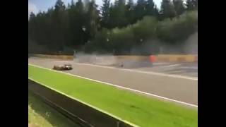 CRASH ANTHOINE HUBERT EN F2  RIP [upl. by Jc]