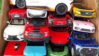 Box Full of Model Cars Lykan Hypersport Maserati MC20 Lamborghini STO Huracan Corvette Stingray [upl. by Goldarina916]